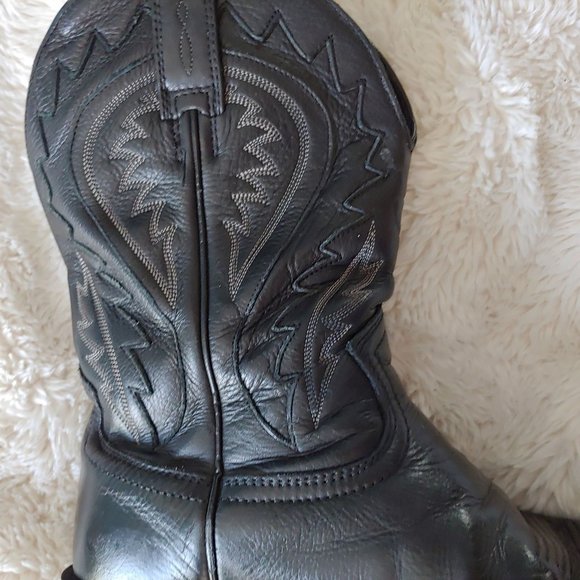 Ariat Men’s Black Deertan Legend Phoenix Boots squar toe 10010938 size 9EEE main image 12